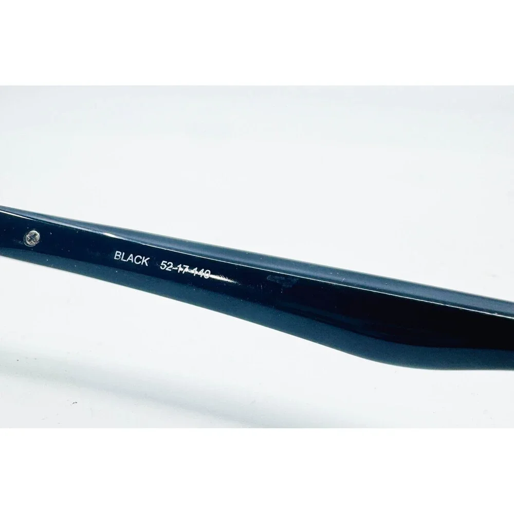 Kirkland Signature KS Allen Eyeglasses Mens Black Rectangle Frames 52-17-140